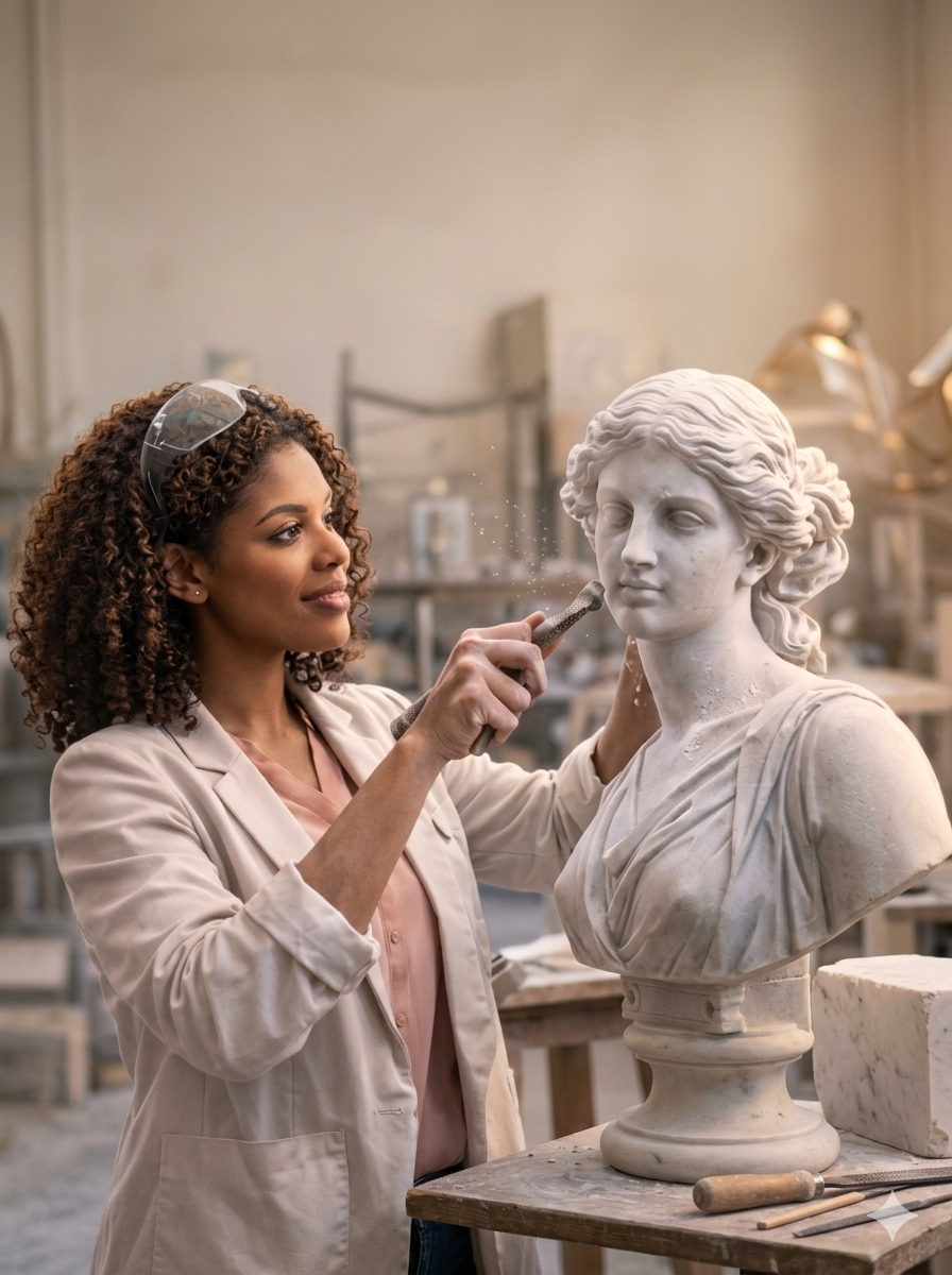 Sculpture en Marbre
